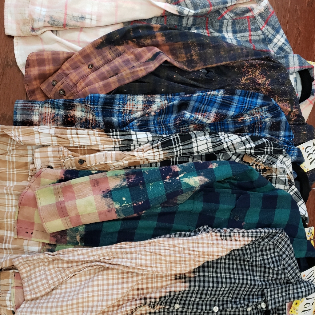 Small Bleached Flannels!